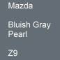 Preview: Mazda, Bluish Gray Pearl, Z9.